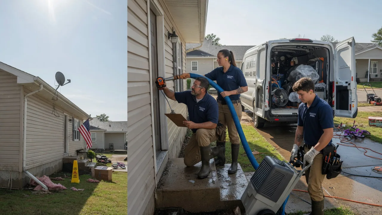 Ceiling Water Damage Restoration in Lowpoint, IL near me